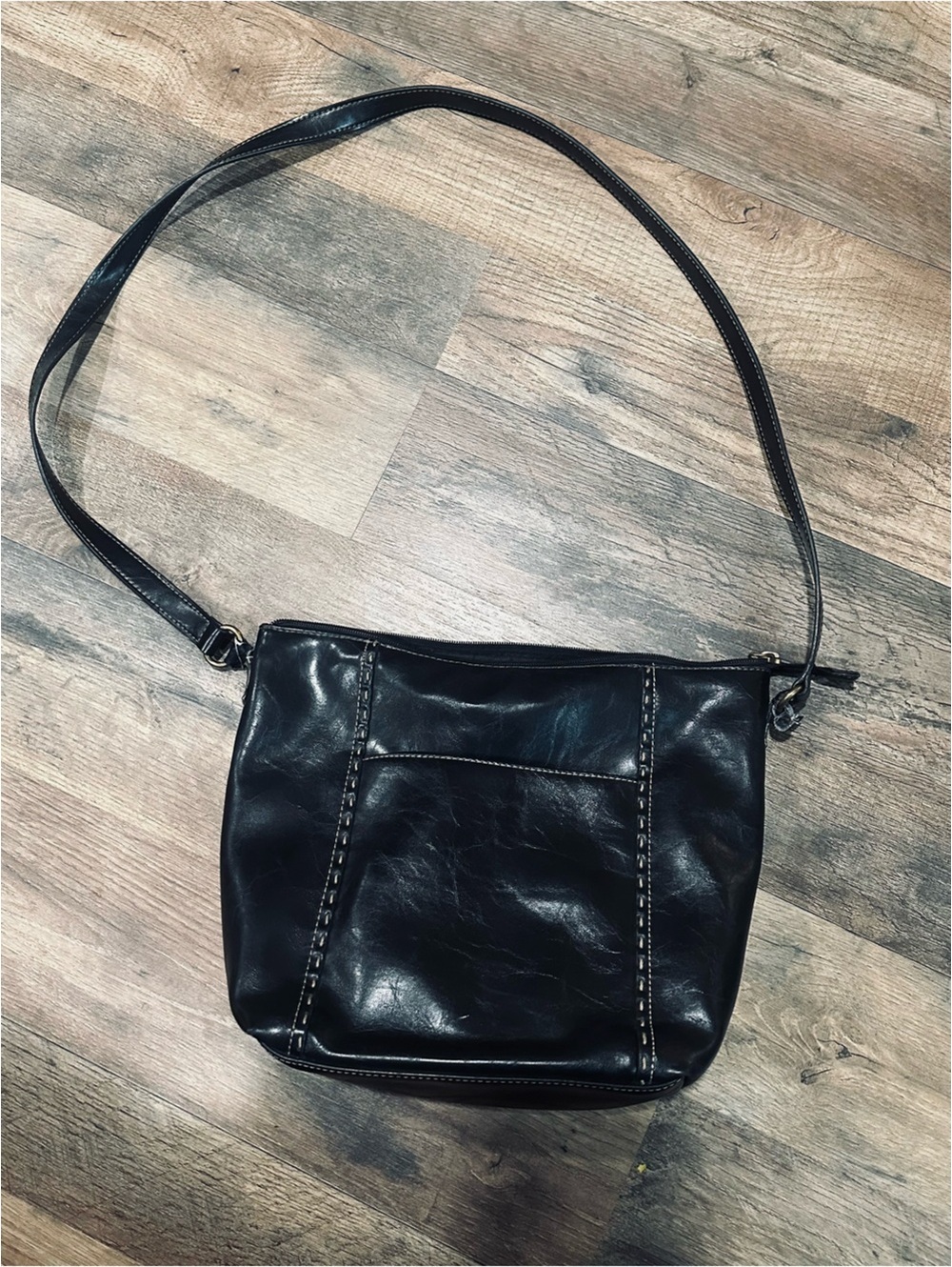 Relic Leather Crossbody Bag